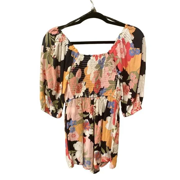 NWT Jessica Simpson Alena Keyhole Romper. size Medium - Picture 6 of 7